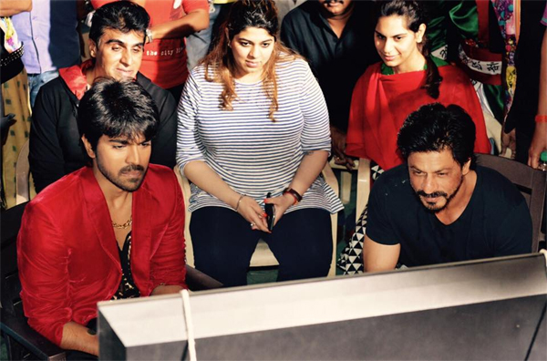 Shah Rukh Khan Surprise to Ram Charan BruceLee Movie Team-02